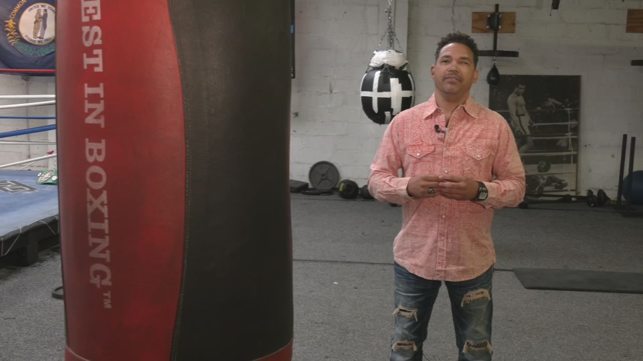 Boxing coach James Dixon